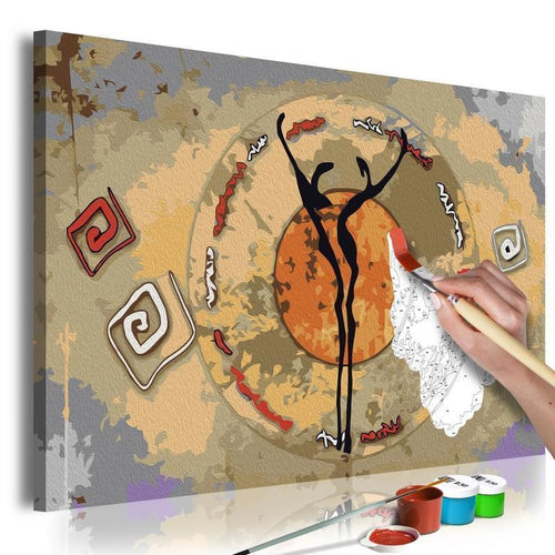 Quadro fai da te African Dance