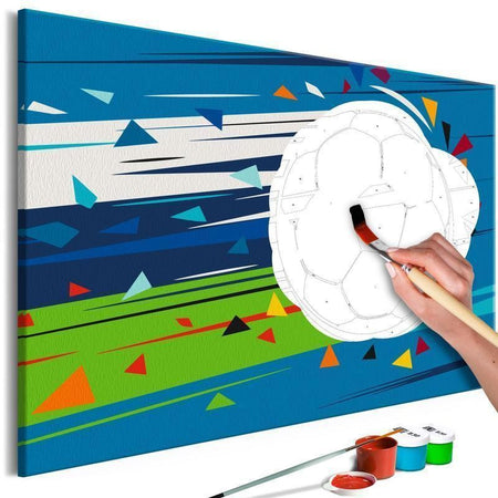 Quadro fai da te Shoot and Goal!