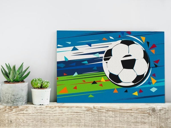 Quadro fai da te Shoot and Goal!