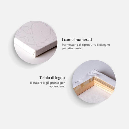 Quadro fai da te Wooden Home