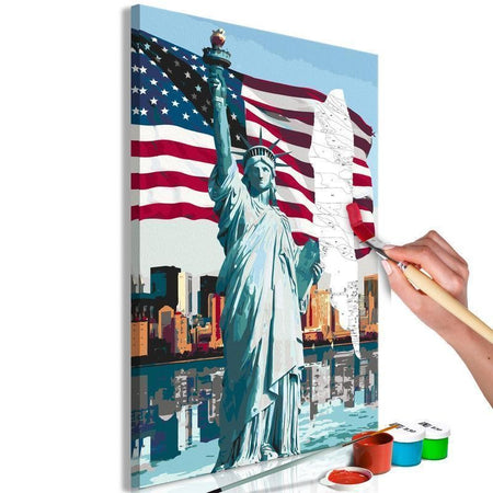Quadro fai da te Proud American
