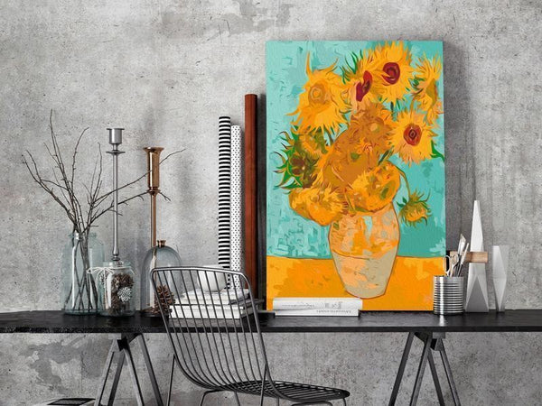 Quadro fai da te Van Gogh's Sunflowers