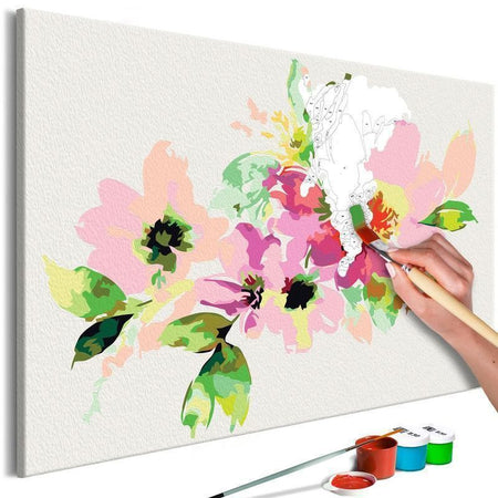 Quadro fai da te Fiori colorati
