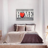 Quadro fai da te Home with Red Heart