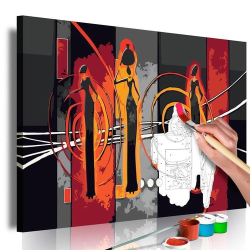 Quadro fai da te African Women