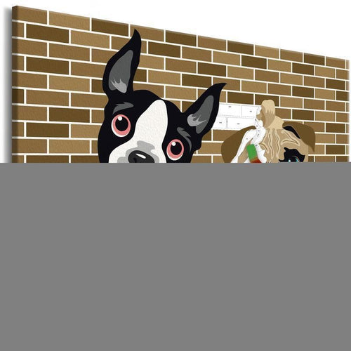 Quadro fai da te Cuccioli dolci