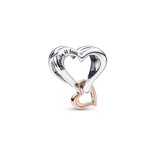 Pandora - Charm Openwork Cuore Infinito Family is Love