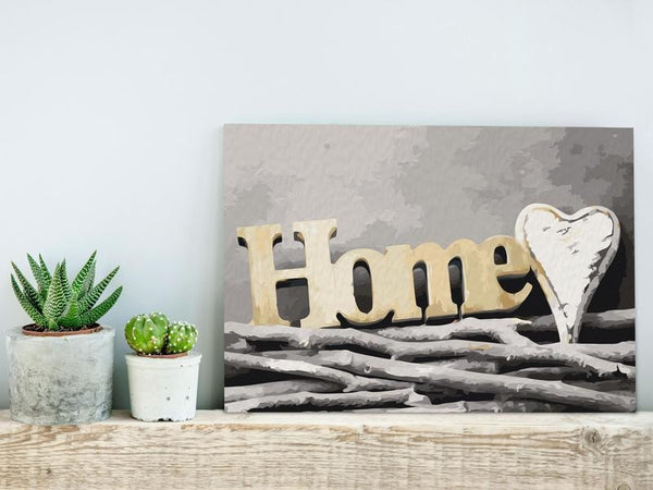 Quadro fai da te Home on the Branches