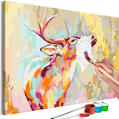Quadro fai da te Proud Deer