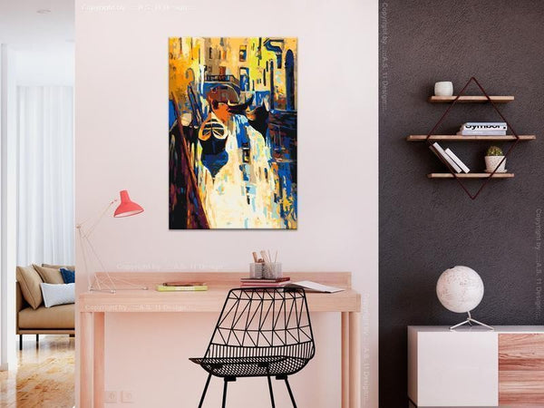 Quadro fai da te Venezia (gondole)