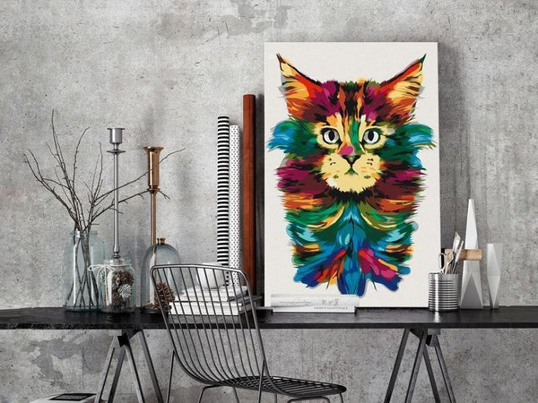 Quadro fai da te Gatto