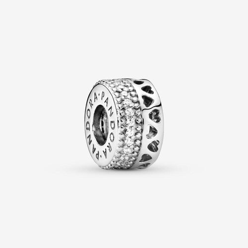 PANDORA Distanziatore openwork Cuori