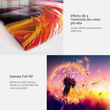 Quadri su vetro acrilico Waterfall of Dreams [Glass]