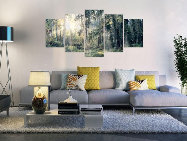 Quadri su vetro acrilico Fairytale Landscape [Glass]