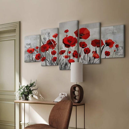 Quadro Nuvola di scarlatto