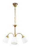Lampadario sospeso dal design classico color oro 40 watt E14