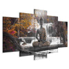 Quadro Buddha autunnale