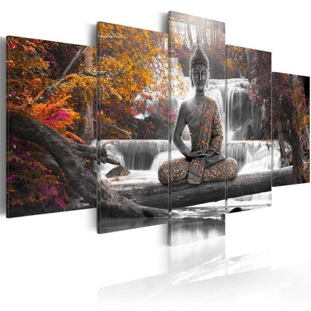 Quadro Buddha autunnale