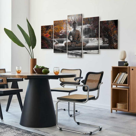 Quadro Buddha autunnale