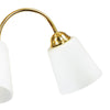 Lampadario sospeso dal design classico color oro 40 watt E14