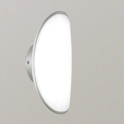 Applique alluminio policarbonato Gea Led RHEA GES121 LED lampada parete grigio moderno esterno IP65