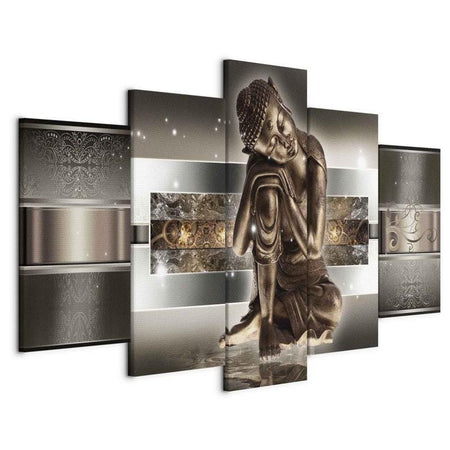 Quadro Buddha assonnato