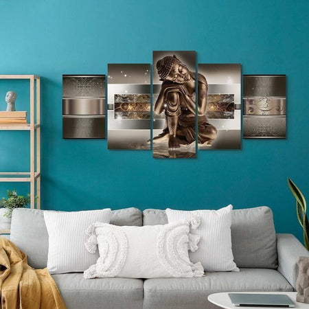 Quadro Buddha assonnato