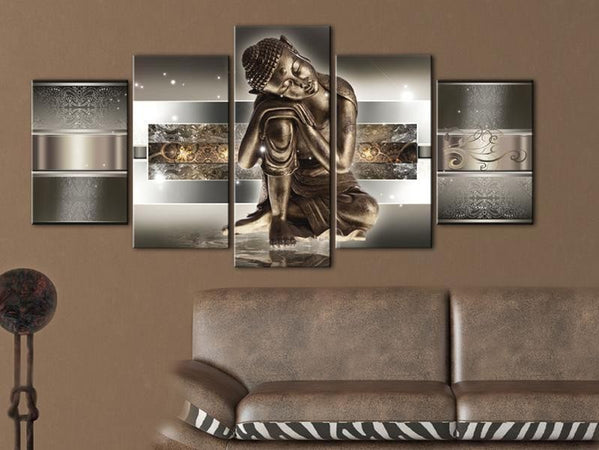 Quadro Buddha assonnato