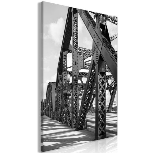 Quadro - Bridge at Morning (1 Part) Vertical