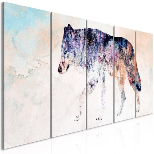 Quadro - Lonely Wolf (5 Parts) Narrow