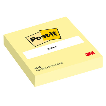 Blocco 200Fg Post-It Giallo Canary 100X100Mm 5635