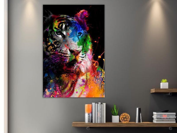 Quadro - Bengal Tiger (1 Part) Vertical