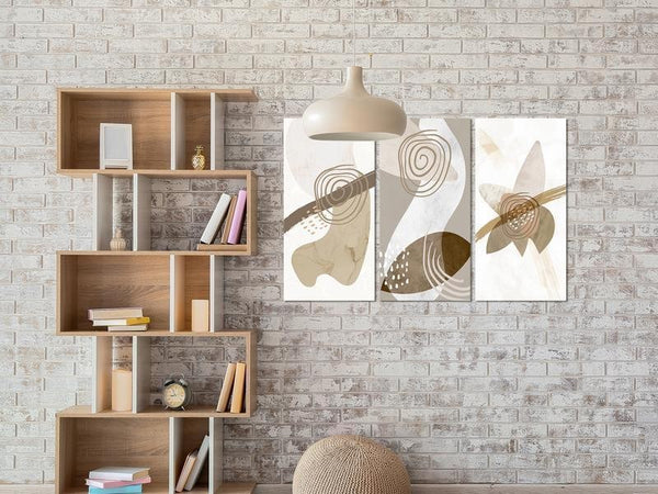 Quadro - Beige Trio (3 Parts)