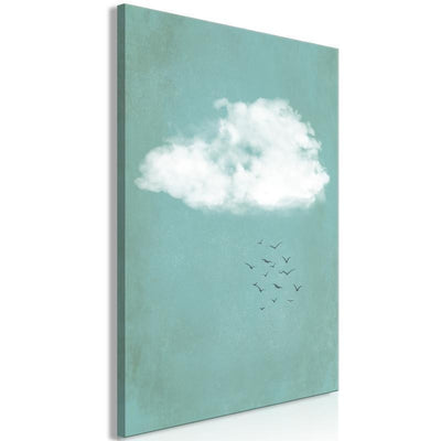 Quadro - Cumulus and Birds (1 Part) Vertical