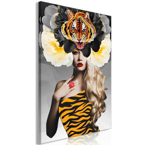 Quadro - Eye of the Tiger (1 Part) Vertical