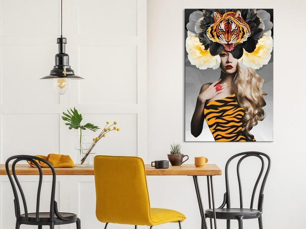 Quadro - Eye of the Tiger (1 Part) Vertical