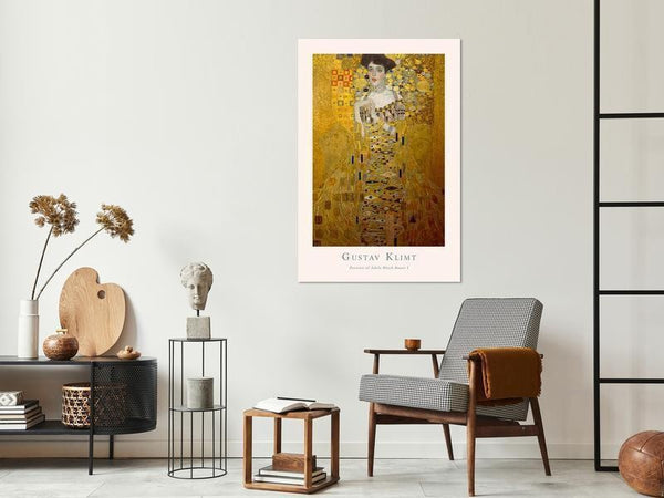 Quadro - Gustav Klimt - Portrait of Adele Bloch (1 Part) Vertical