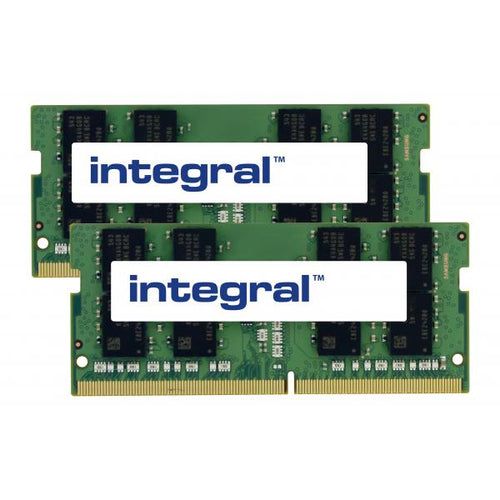 Integral IN4V16GNCLPXK2 memoria 32 GB 2 x 16 GB DDR4 (32GB [2X16GB] LAPTOP RAM MODULE KIT DDR4 2133MHZ PC4-17000 UNBUFFERED NON-ECC SODIMM 1.2V 1GX8 CL15 INTEGRAL)