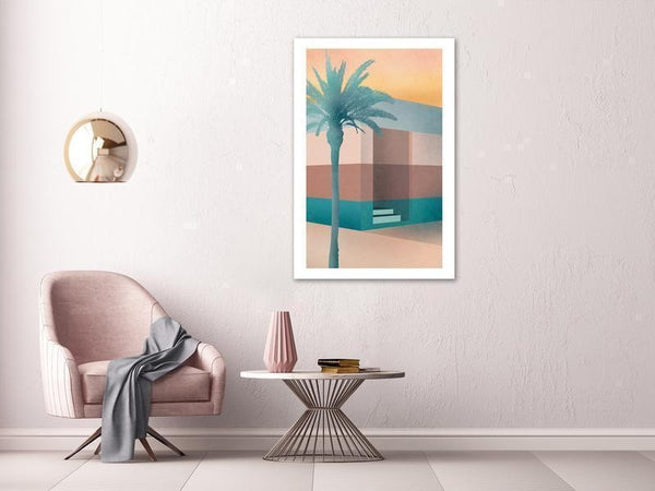 Quadro - Pastel Alley (1 Part) Vertical