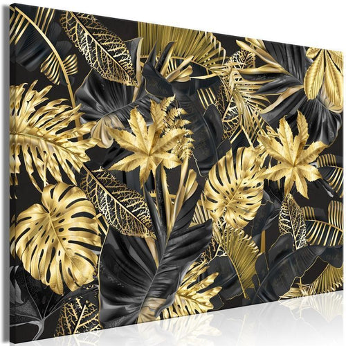 Quadro - Luxurious Plants (1 Part) Wide