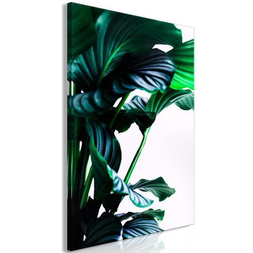 Quadro - Springy Leaves (1 Part) Vertical