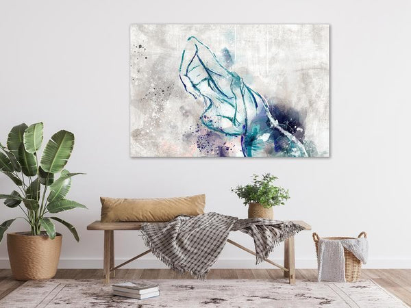 Quadro - Blue Woman (1 Part) Wide