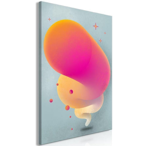 Quadro - Pink Streak (1 Part) Vertical