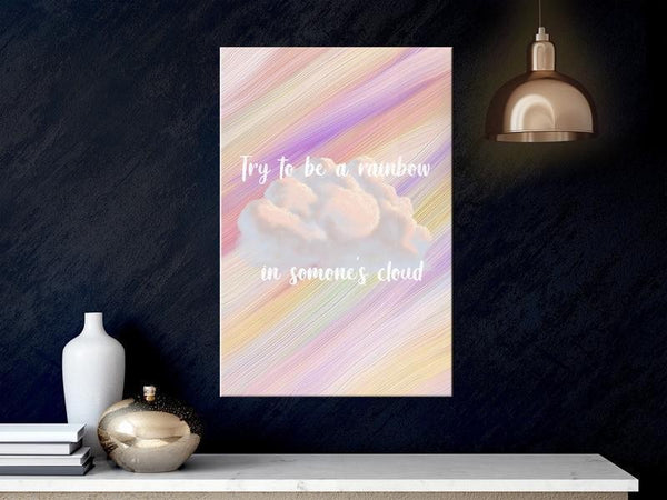 Quadro - Try to Be a Rainbow (1 Part) Vertical