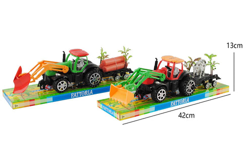 Trattore con Rimorchio 2 Assortimenti