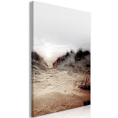 Quadro - Way Through the Dunes (1 Part) Vertical