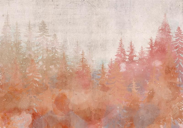 Carta da parati - Forest at Sunset