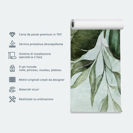 Carta da parati - Forest Relief - Third Variant