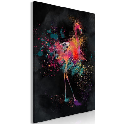 Quadro - Flamingo Colour (1 Part) Vertical