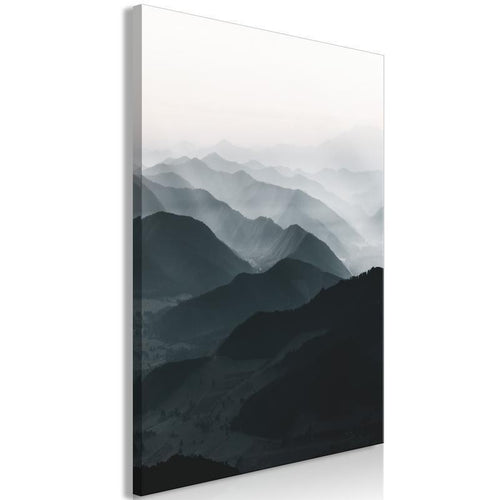 Quadro - Parallel Ridges (1 Part) Vertical